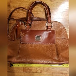 Dooney & Bourke tan leather handbag